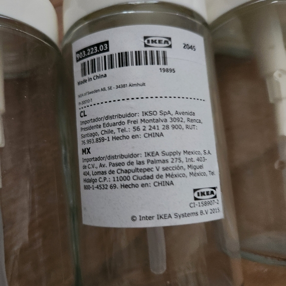 IKEA | Glass pump bottles - Picture 2 of 3